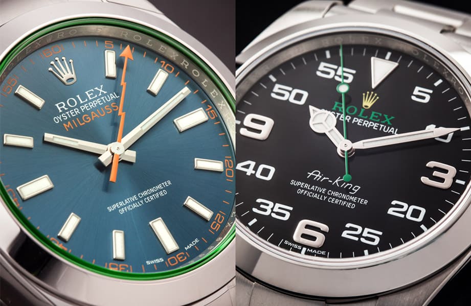 劳力士Milgauss、Air-King传闻可能停产 带动1月价格行情上涨