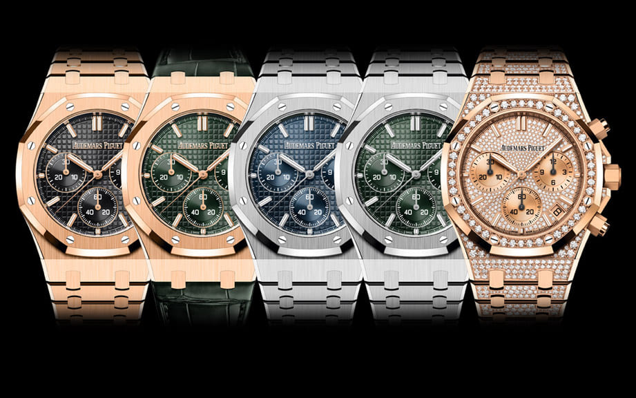 AP 41mmRO计时码表换上新世代机芯庆祝皇家橡树50周年