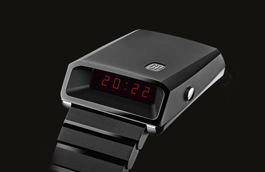 GP芝柏表经典LED显示石英表2022年重新回归