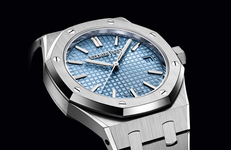 AP皇家橡树中性尺寸自动表换上全新机芯庆祝RO 50周年里程碑