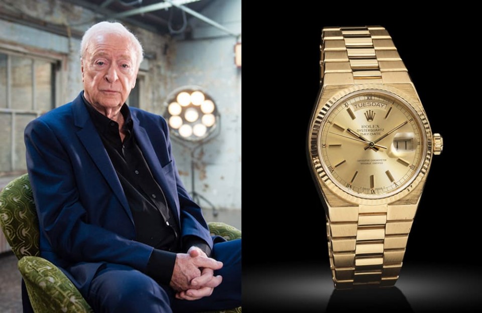 “勞力士石英錶也很值錢”老牌男星米高肯恩爵士手錶拍賣金額出爐