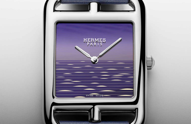 愛馬仕Cape Cod新作以矽晶圓創造如同夕陽般變化無窮的面盤色調