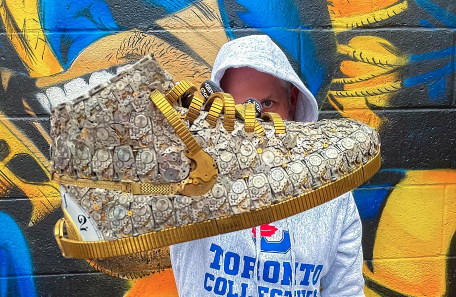 這到底誰做的？ “手錶機芯”喬丹球鞋