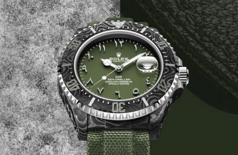 另类军风海使 Sea-Dweller 中东面+碳纤维表壳散发浓浓异国味