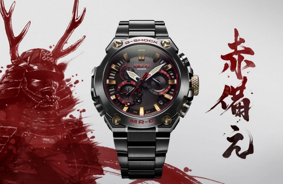 評點G-SHOCK頂規系列 以日本戰國著名軍團「赤備」發想的MR-G話題新作