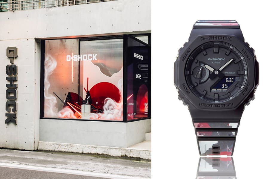 G-SHOCK與視覺藝術家DEBE合作舉辦展覽甚至推出限量聯名錶