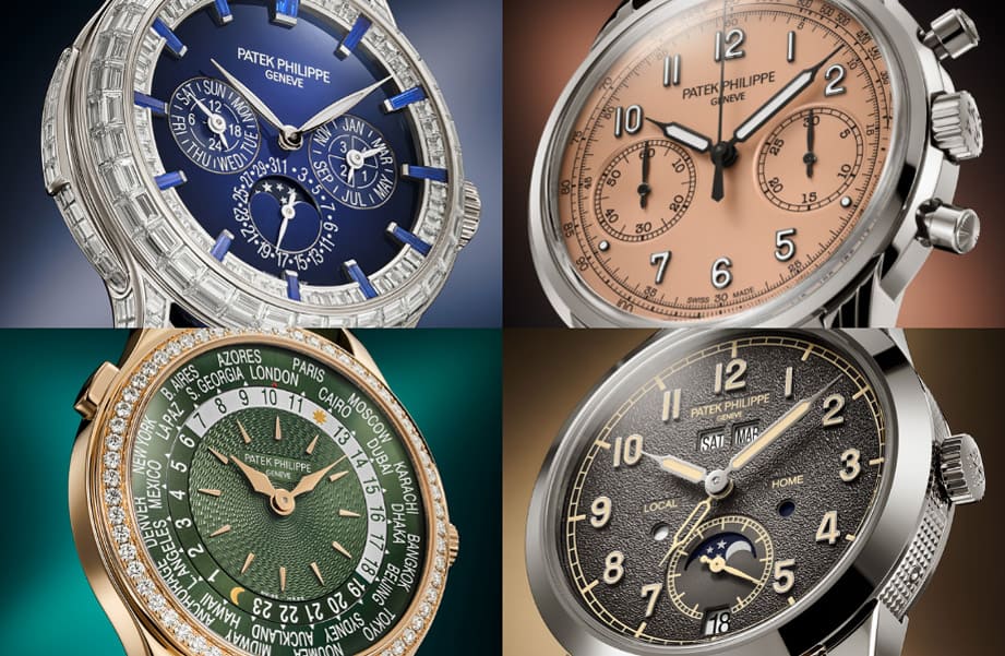 快速掌握表王PP百达翡丽2022年新作 Calatrava、经典复刻、绿面、世界时区全出动