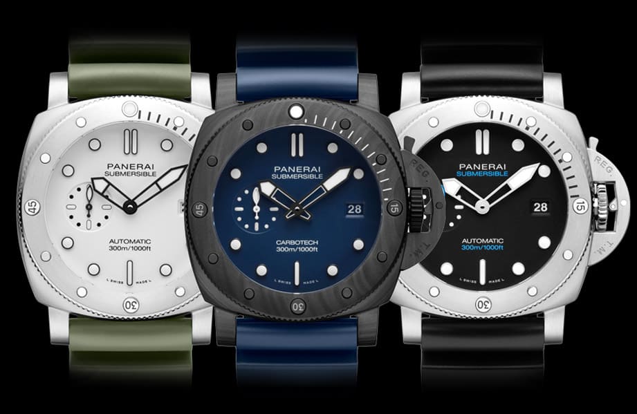 沛納海Submersible潛水錶迎回44mm尺寸重現經典規格