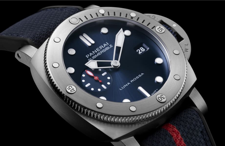 沛納海44mm Submersible潛水錶與義大利知名帆船隊雙強聯名