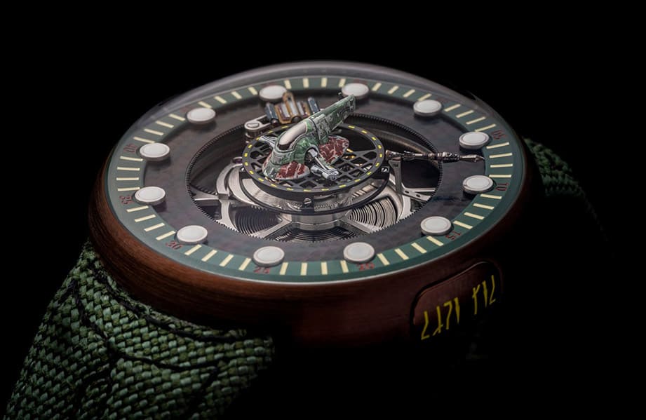 星際大戰日最應景手錶  賞金獵人Boba Fett陀飛輪還附上逼真奴隸1號