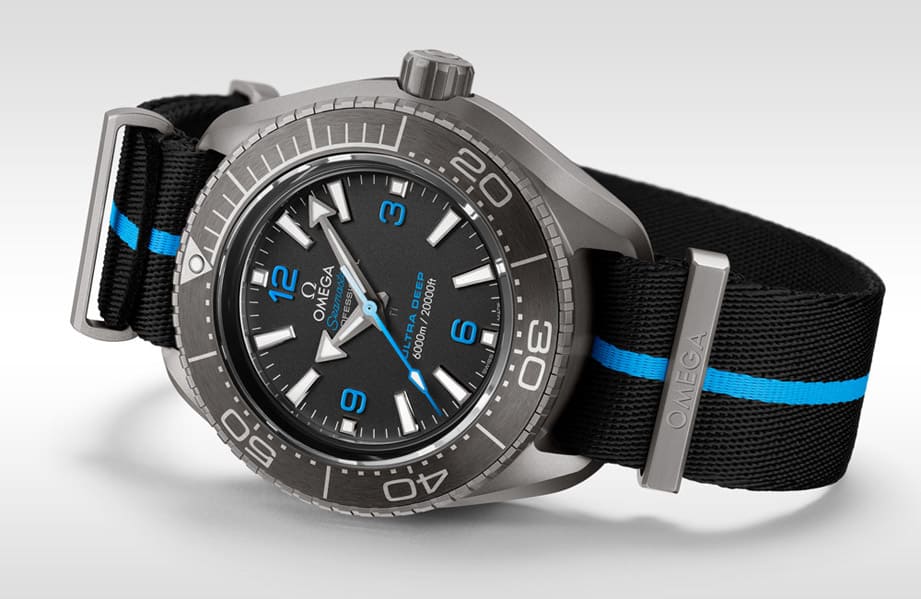 三點原因確立歐米茄鈦金屬Planet Ocean海馬王頂級潛水錶地位