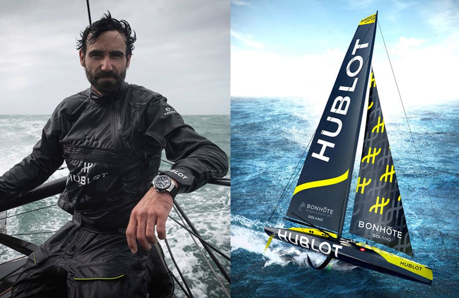 戴大爆炸经典计时表出航去 宇舶赞助瑞士知名船长挑战下届旺代环球帆船赛