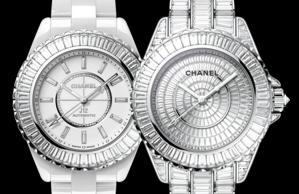 解構香奈兒J12高級製錶系列  頂級鑽石與機芯工藝