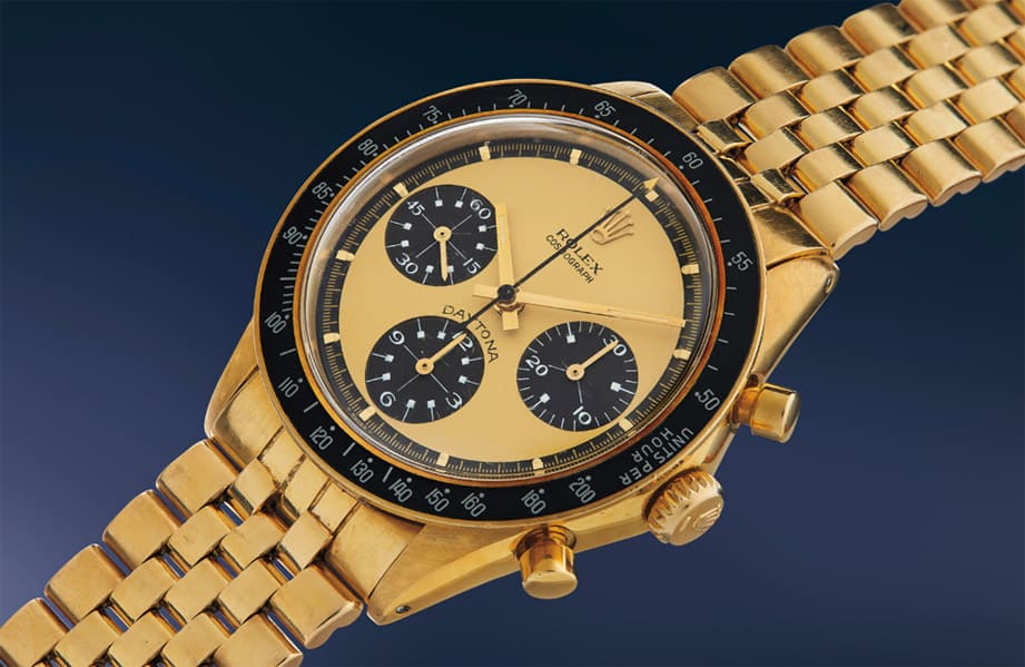 劳力士超稀有“柠檬面”Paul Newman Daytona 6264将拍卖 价值至少3000万元