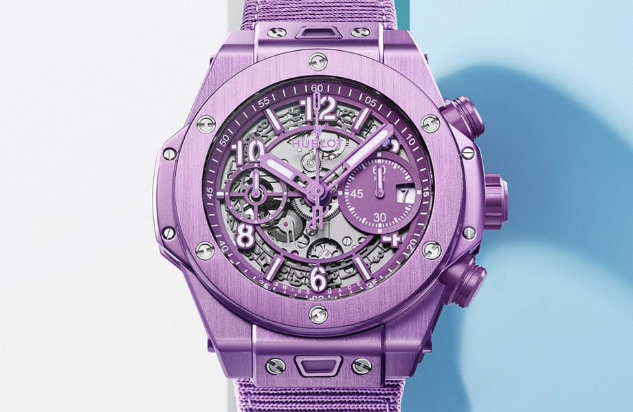 宇舶2022夏日限量錶出爐！紫色氧化鋁錶殼靈感很特別