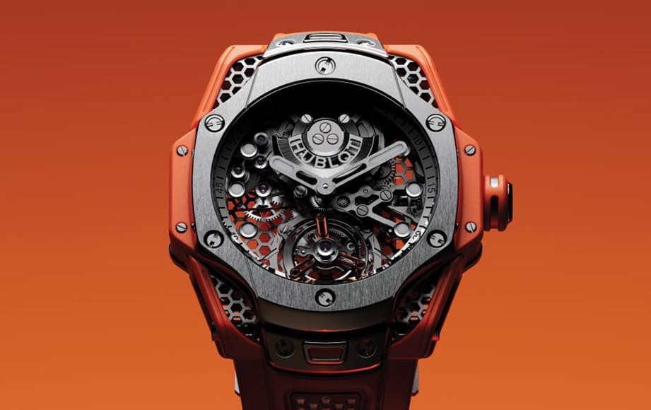 “把陀飛輪手錶打成蜂窩” HUBLOT和A-COLD-WALL設計師發表最新潮創作