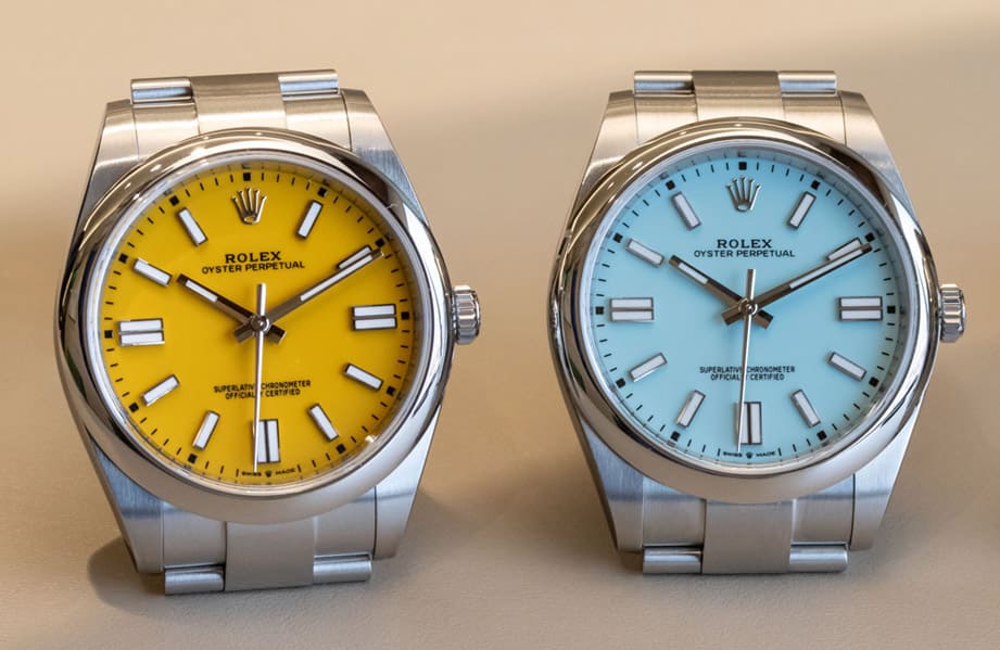 “停產效應發酵” OP 124300黃面和TIFFANY藍面近期價格飆漲超過7成