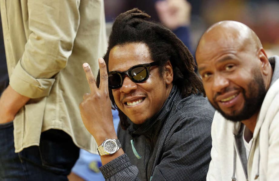 饶舌巨星Jay-Z现身NBA总冠军赛大秀AP皇家橡树最新夯諘