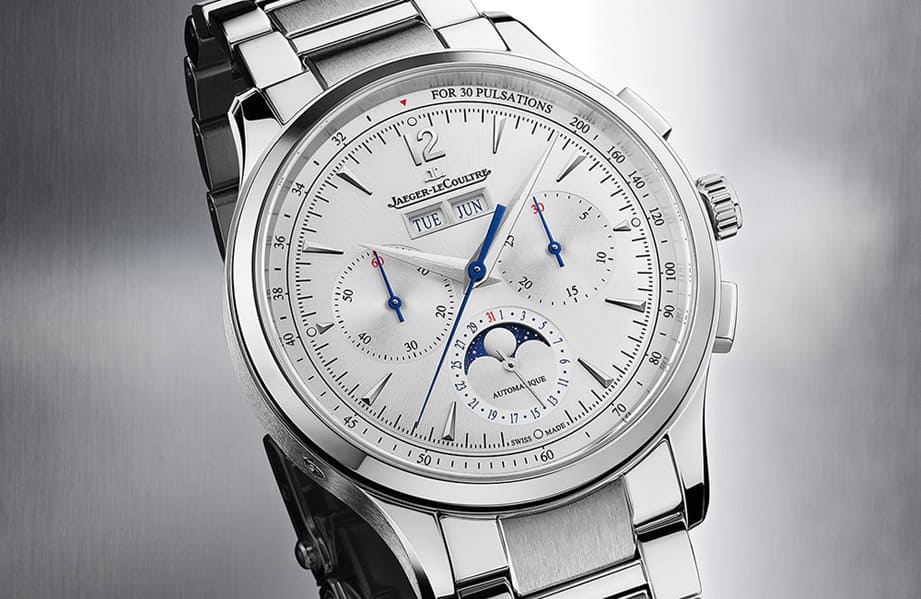 積家Master Control系列連推兩款導入錶帶快拆的銀面鍊帶錶