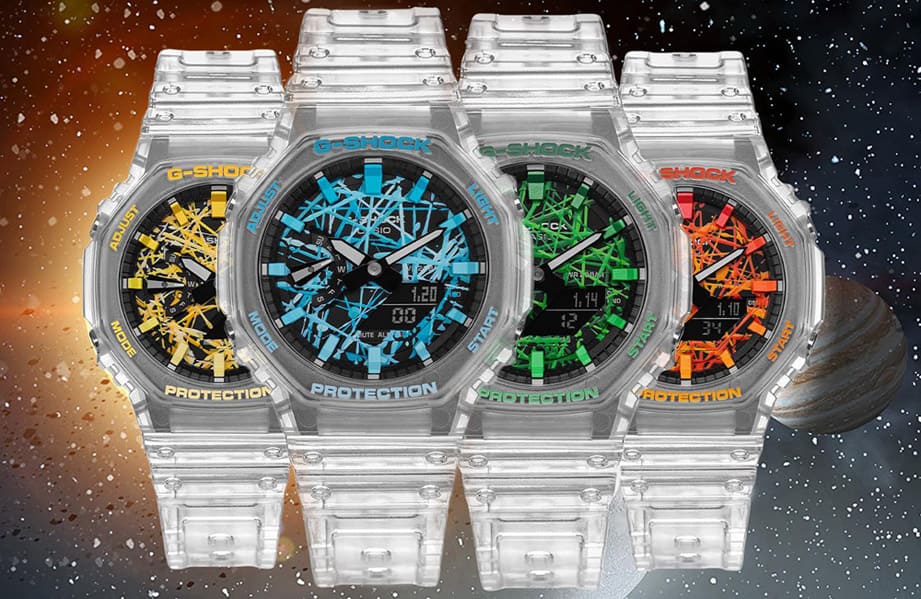 MoonSwatch出現勁敵! G-SHOCK農家橡樹“行星系列”一開賣即刻秒殺