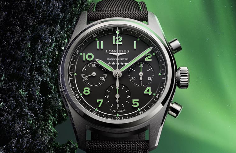 浪琴表Spirit計時碼錶新增LONGINES專賣店獨賣的鈦金屬款