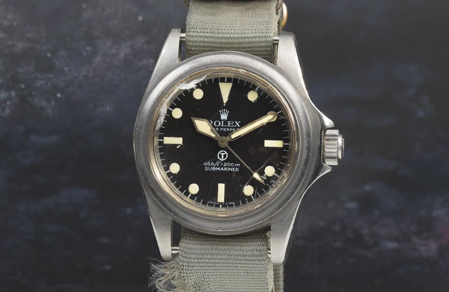 放了几十年的英国皇家海军公发黑水鬼MilSub  拿出来拍卖估价超惊人！