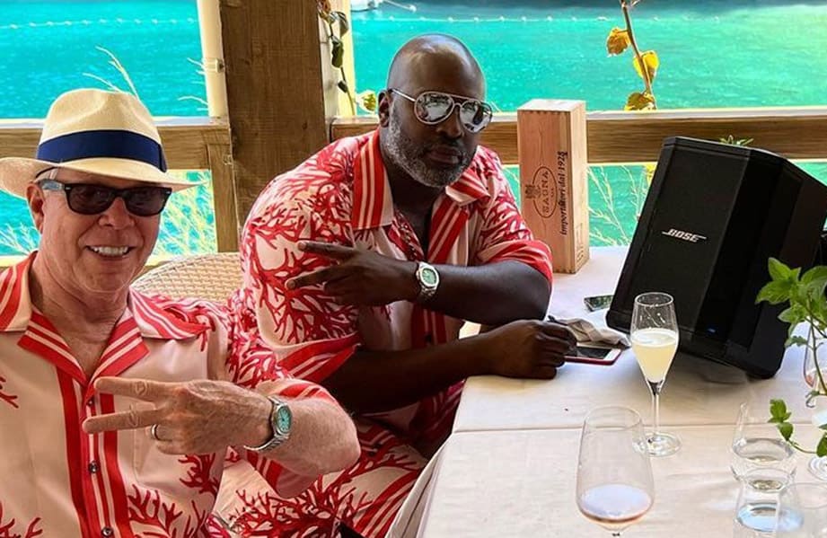 “罕見世紀同框” 兩位重量級錶友一起秀出PPxTIFFANY藍面5711