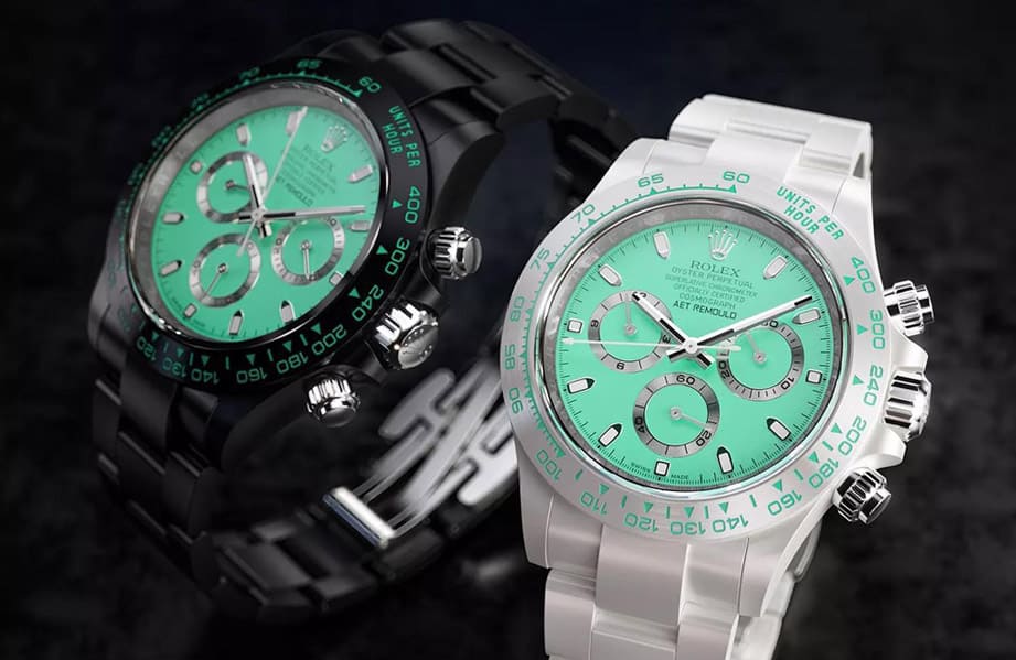 ”夏日、海滩和丛林“ 独特绿色调劳力士Daytona陶瓷表开启度假模式