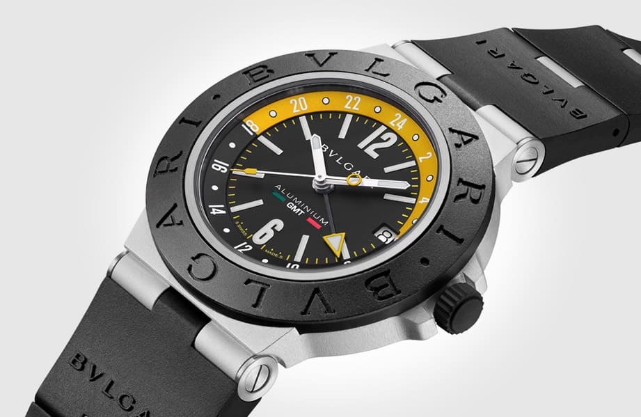 寶格麗與義大利老牌海軍訓練艦聯手開發Aluminium兩地時間限量錶