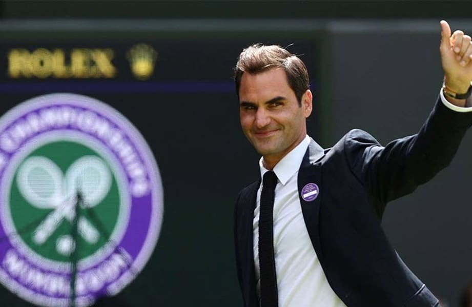 溫網中央球場100週年  費德勒戴“目錄隱藏版”Daytona到場慶祝