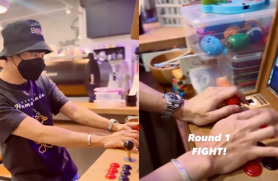 JJ林俊傑帥玩復古遊戲機 顯露一支很難買的運動錶