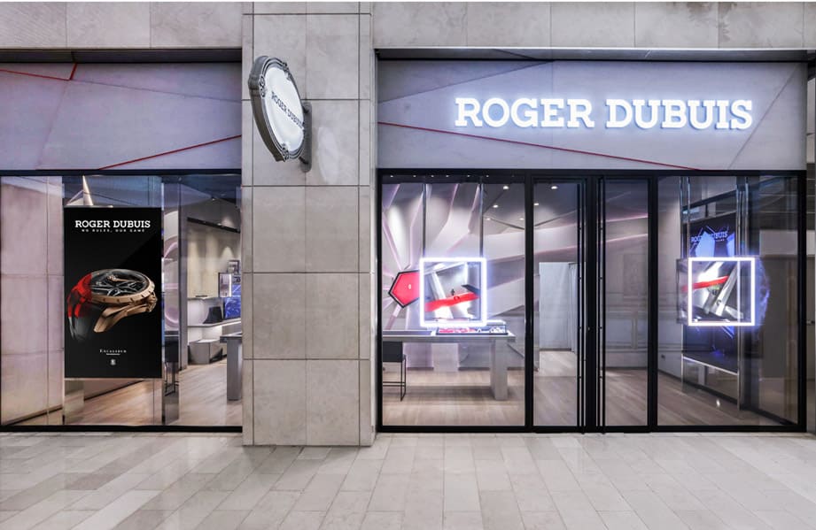 罗杰杜彼台北101概念专卖店全新开幕 强调「没有界限」理念