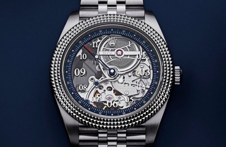 「二大表王合体」结合PP招牌元素的镂空劳力士Datejust