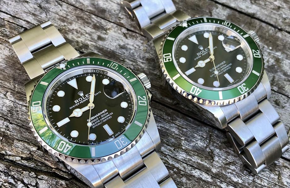[討論]同樣是勞力士綠水鬼 新舊版“Kermit”你會怎麼選