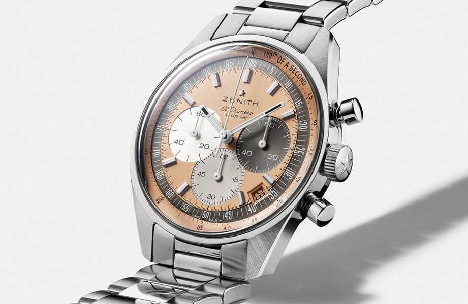 真力時與Hodinkee聯名創作復古Chronomaster Original限量版