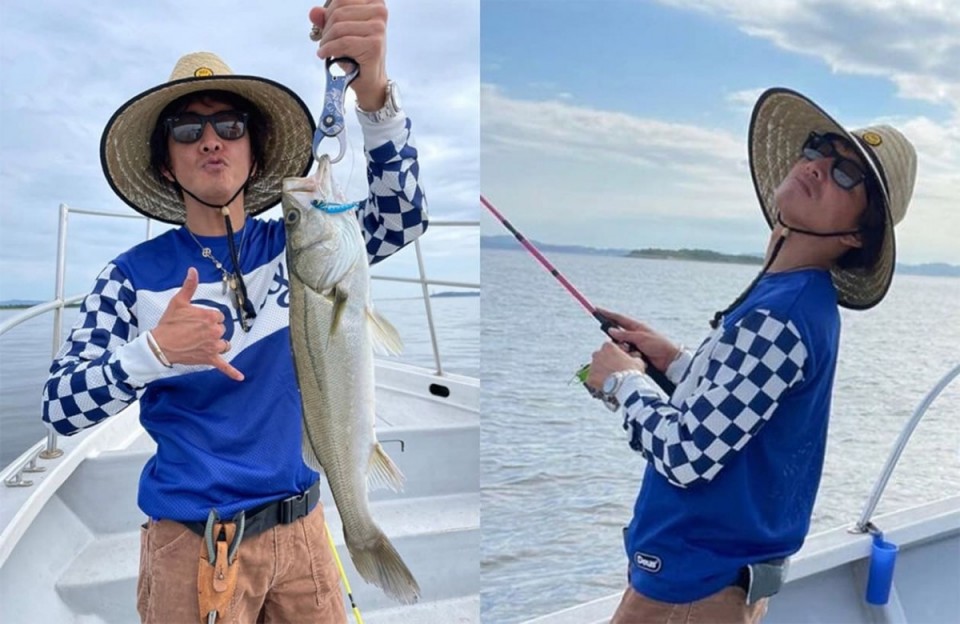 日劇男神木村拓哉出海捕魚  神錶出手滿載而歸