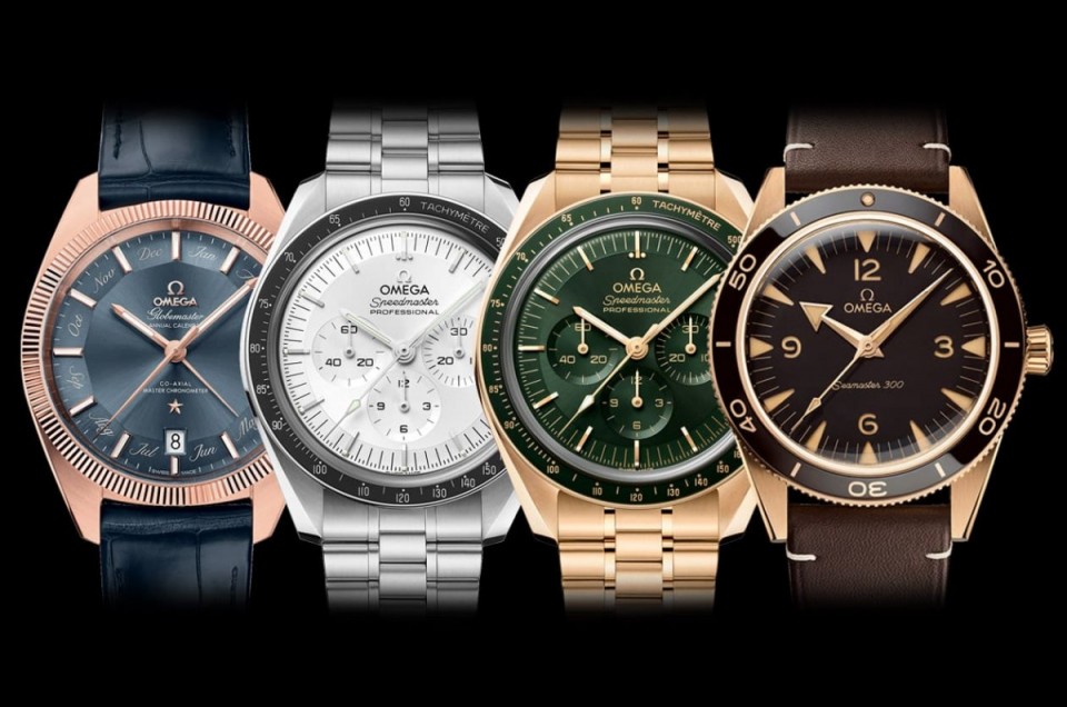 一次看懂歐米茄超霸、海馬等系列使用的獨家合金材質