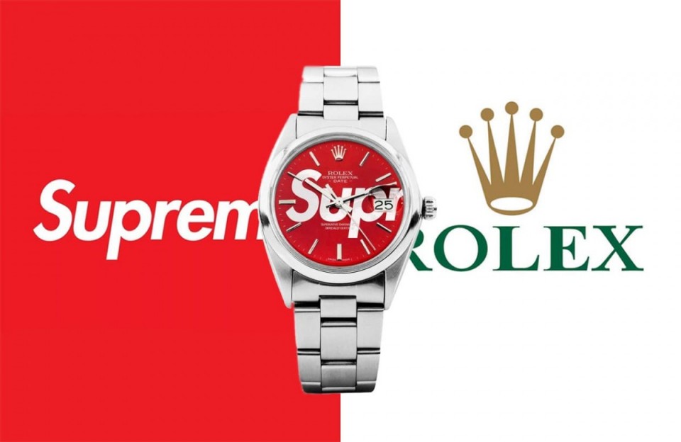 传潮牌Supreme将与ROLEX劳力士联名表款  预计2022秋冬登场
