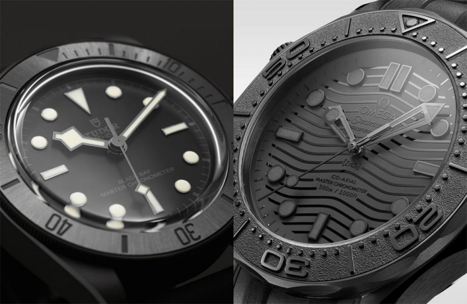 錶壇唯二黑陶瓷大師天文台認證抗磁潛水錶比較