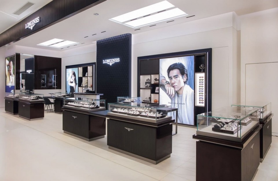 浪琴表高雄漢神巨蛋名品店導入全新品牌形象概念嶄新開幕