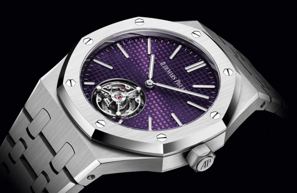 愛彼RD#3皇家橡樹超薄飛行陀飛輪不只面盤換顏色 連錶殼尺寸也有突破變化