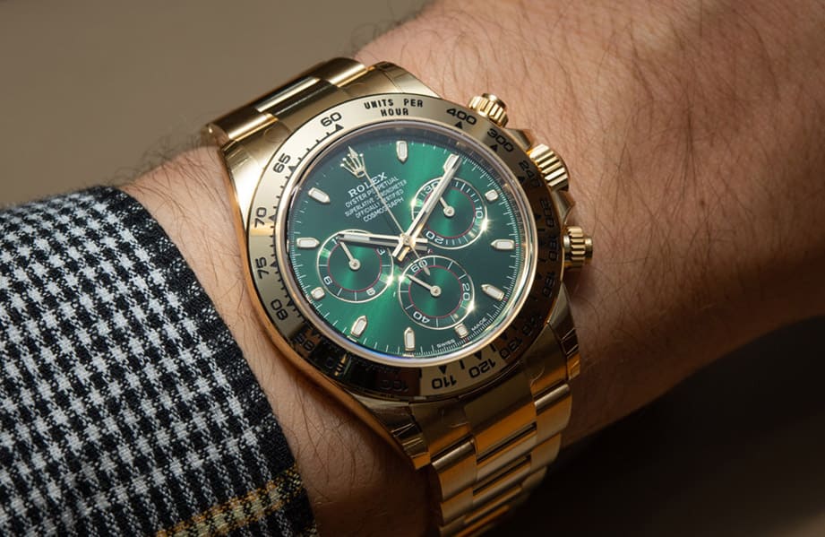 外媒：劳力士Daytona绿金迪最近掉价掉很大  是“难得入手好时机”