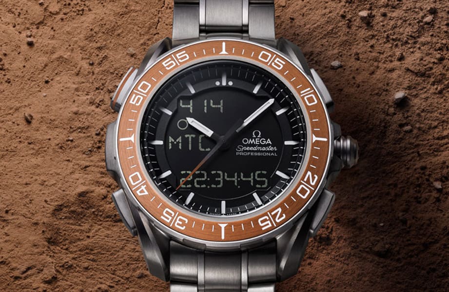 歐米茄超霸X-33新款可追蹤地球和火星上的時區和日期