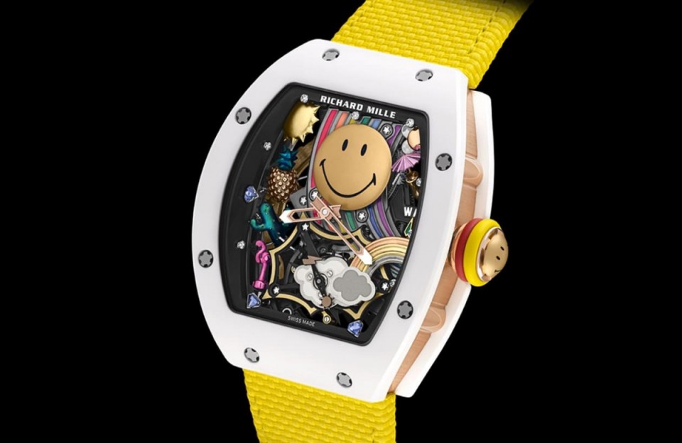 风靡全球「黄色笑脸」RICHARD MILLE最新创作RM 88 Smiley陀飞轮