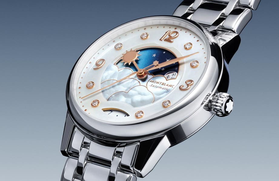 万宝龙宝曦系列增添昼夜显示手表 每当午夜换日就有好戏登场