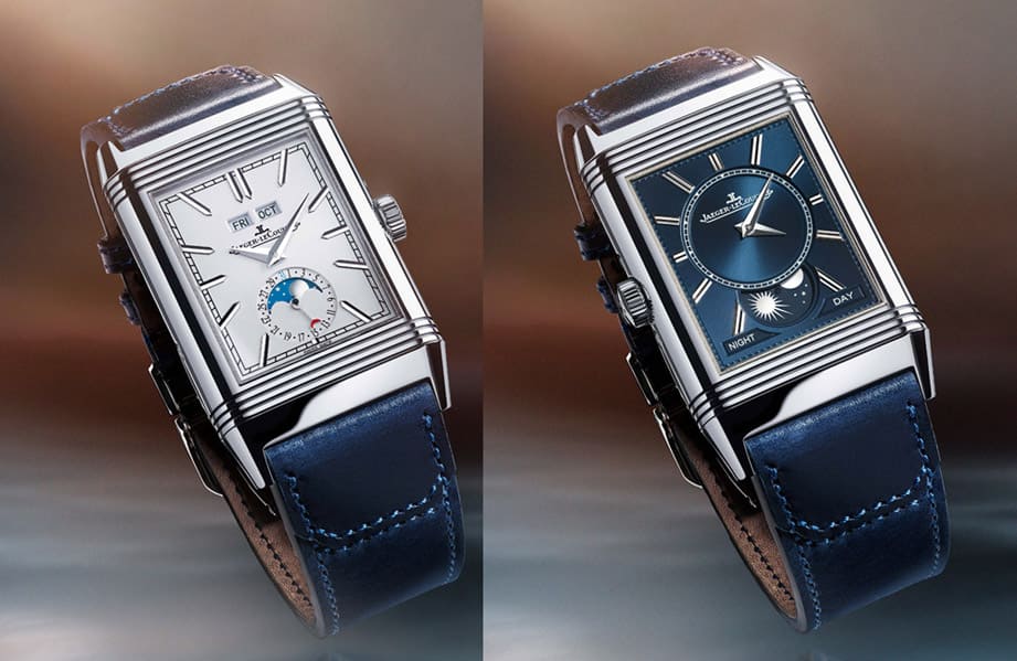 積家Reverso翻轉系列兩地時間新作登場 分別有不鏽鋼與玫瑰金款式