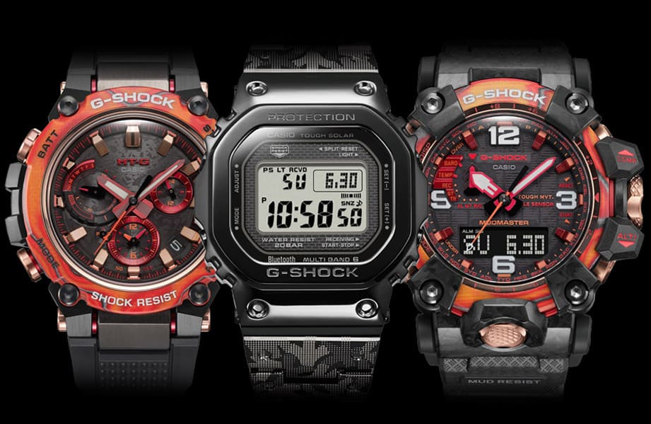 G-SHOCK超前佈署40週年 首波紀念錶搶先曝光