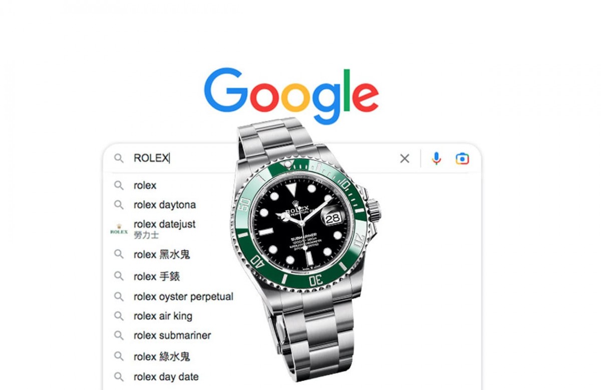 「Google大数据调查」2022年每月热搜手表系列排行Top 3