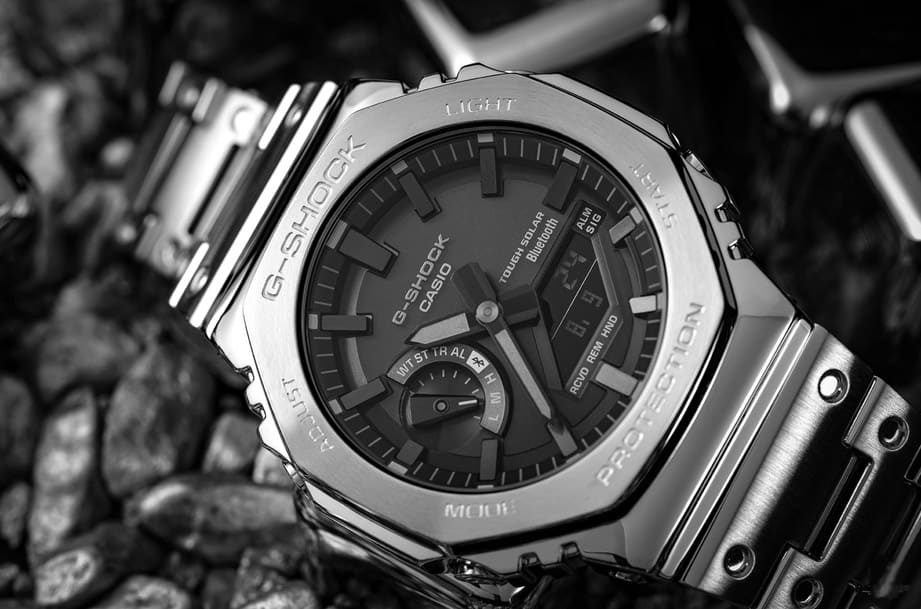 评点G-SHOCK“全金属”农家橡树GM-B2100运动表