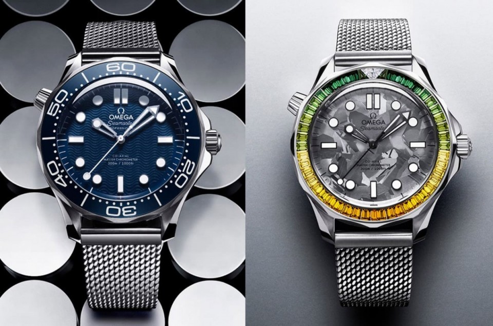 欧米茄庆祝007庞德电影60周年 连发两款海马300米纪念表